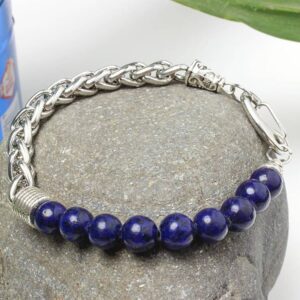 FBB51211 Premium Material Fashion Bangle (Blue)