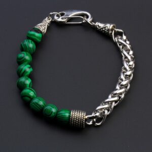 FBG28633 Premium Material Fashion Bangle (Green)