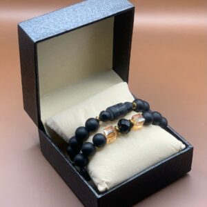 2 Set Fully Boxed Beaded Bracelet