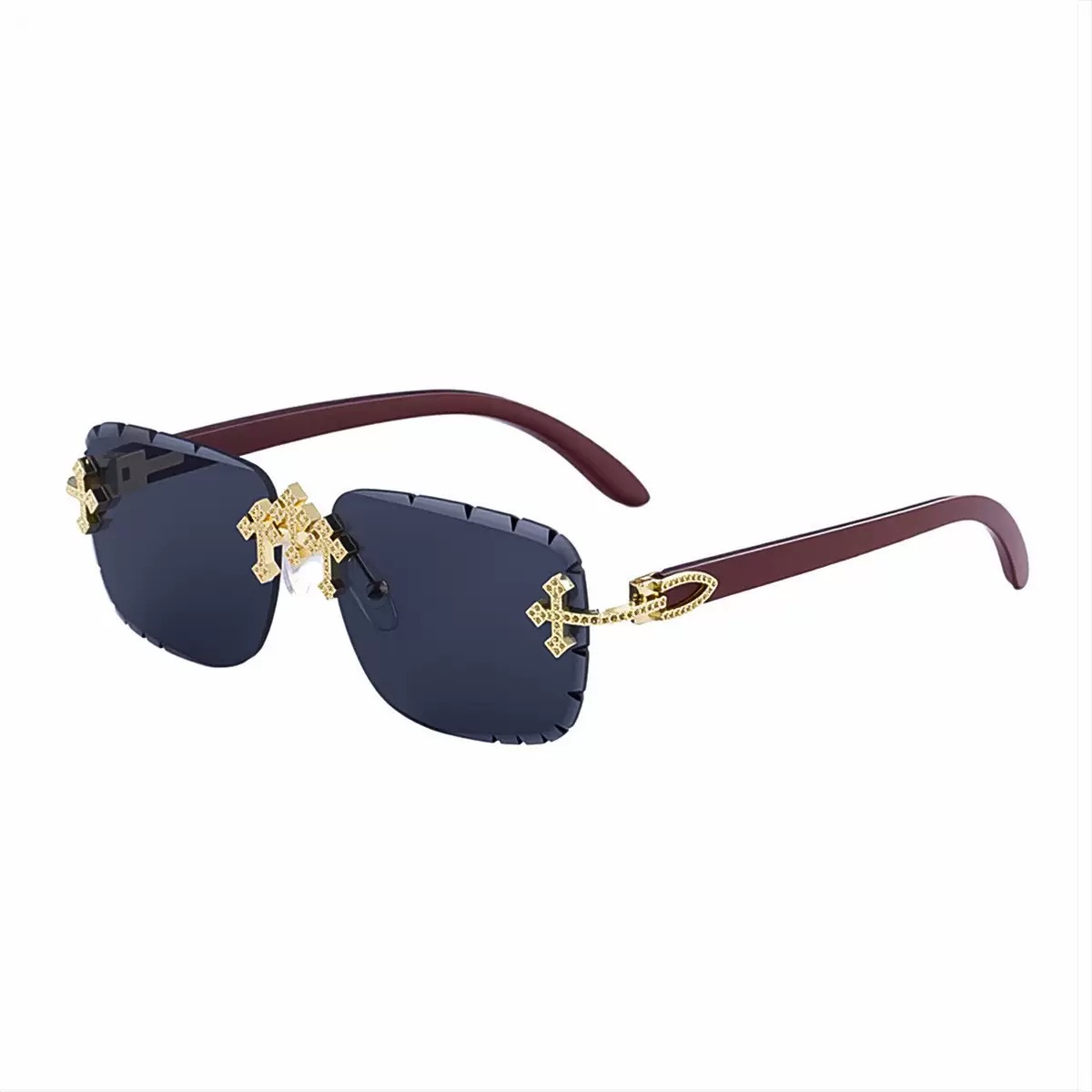 Royal Cross Sunglass (Dark Lenses)